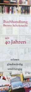 Lesezeichen zum 40jährigen Jubiläum Lesezeichen zum 40jährigen Jubiläum